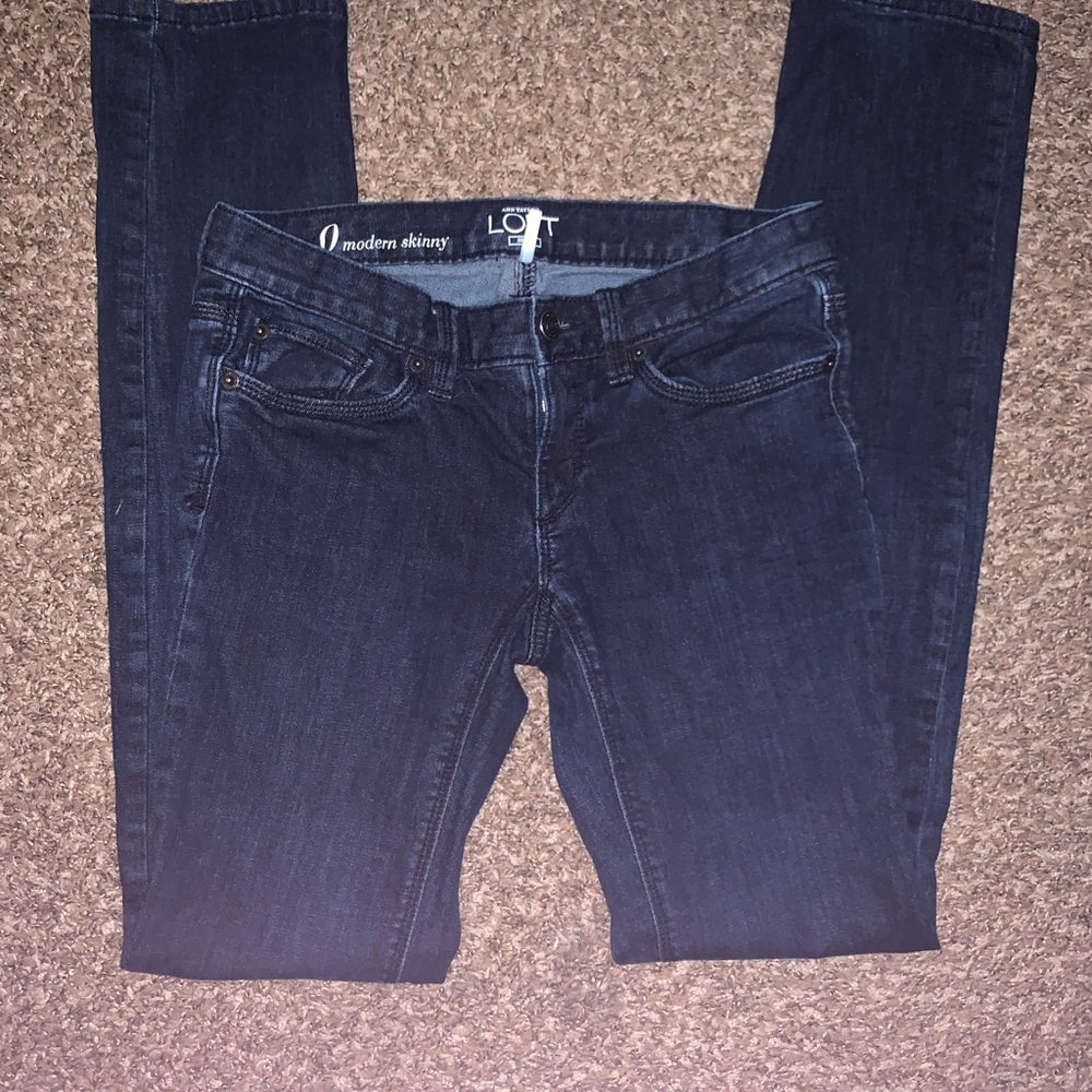 The loft skinny jeans